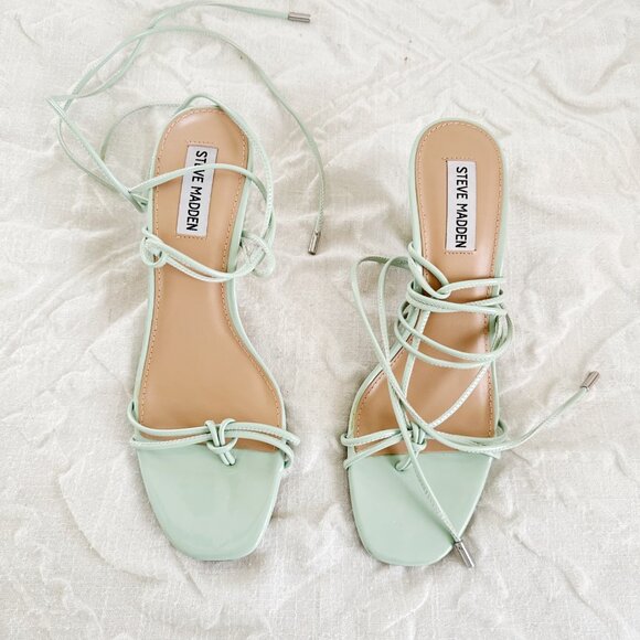 Steve Madden Superb Womens Strappy Heels Size 8.5 - Picture 4 of 8